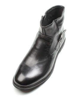 01-H9028-B36-SW3 BLACK Ботинки демисезонные мужские (натуральная кожа) - Фабричный китай фото 5