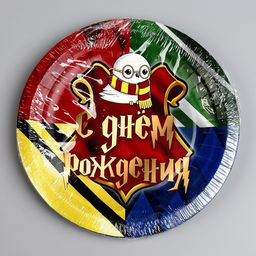 Цена за 10 шт. Тарелка бумажная Волшебного дня рождения, 18 см - Страна карнавалия фото 5