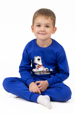 Пижама детская василек мишки ПЖ-1818 (110-116, 60)