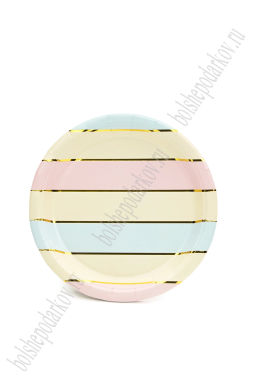 Тарелки бумажные 18 см (10 шт) SF-7834, №3 Тарелки бумажные 18 см (10 шт) SF-7834, №3