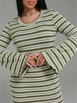 Амелия платье женское (бело-черный) - Lovetex фото 13