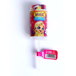 Хлопушка на палочке Magic БУМ с наклейками, принцесса - Страна карнавалия фото 3