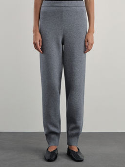 Вязаные джоггеры из вискозы / Zarina  фото 2