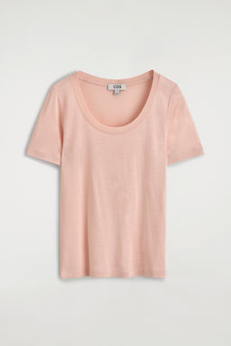 CAMISETA DE SEDA SLIM FIT - H&m фото 3
