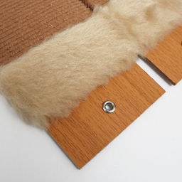 Когтеточка Пижон ковролиновая угловая, малая, 50 x 18 х 1,5 см, бежевая  фото 3