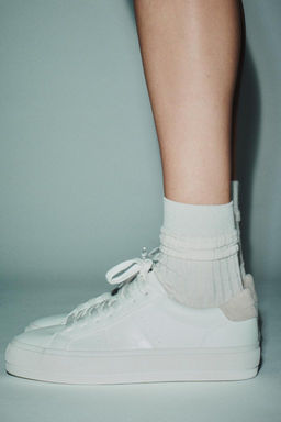 SNEAKERS WITH TOPSTITCH DETAIL - Zara фото 8