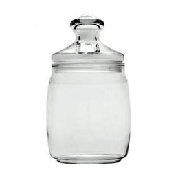 Банка стеклянная прижимная крышка "Чешни (Cesni)" 0,92л, д10см, h19см, крышка с уплотнителем, цветная коробка, Pasabahce (Россия)