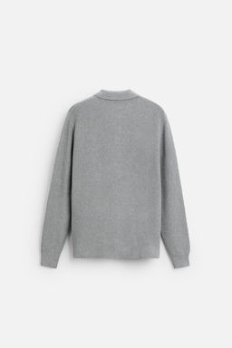 PURL KNIT POLO SHIRT - Zara фото 23