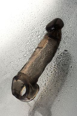 Насадка Toyfa XLover, для увеличения размера, TPE, черная, 19.5 см