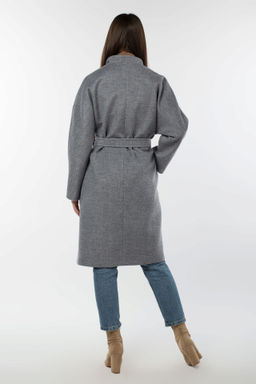 Пальто женское демисезонное (пояс) - El podio фото 6