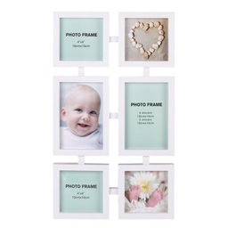 Фоторамка коллаж 25x43 см / Q1706 /уп 36/6 фото белая - Галеонтрейд фото 7