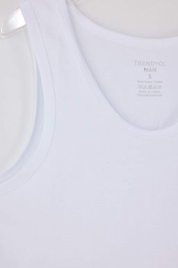 Siyah - Beyaz Basic 2li Paket Ic Giyim Atlet