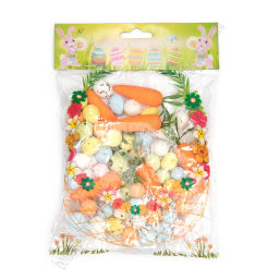 Пасхальный декор Ассорти 2 см и 5 см (40 шт) SF-7862, №2 - Больше подарков фото 2