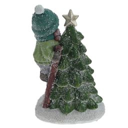 Фигурка декоративная "Ребёнок" с подсвет (LR44x2, н/п), L8 W7 H13 см, 2в.