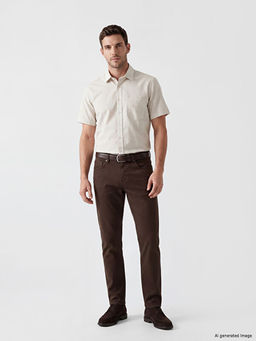 Рубашка мужская Regular Fit в клетку