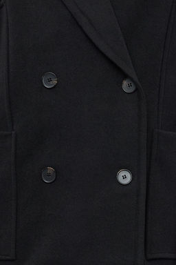 Siyah Cep Detayl? Yumusak Dokulu Regular K?sa Kaban TWOAW25KB00007