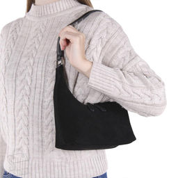 Сумка женская кожаная 99076-1NNAA black Natale Navetta фото 2