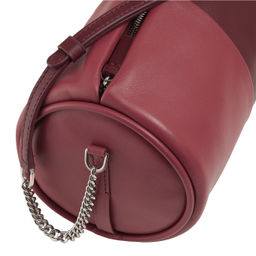 Итальянская кожаная сумка DuDu Bags серии Abigail | бордовый - Dudubags фото 5