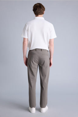 Tailored Fit Dokuma Pantolon - Defacto фото 5
