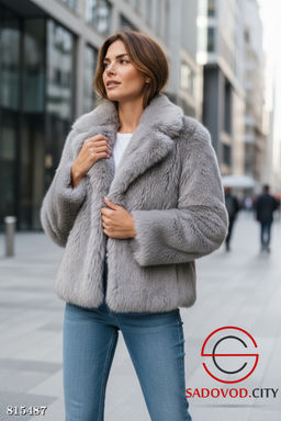 Эко шуба из искусственного меха