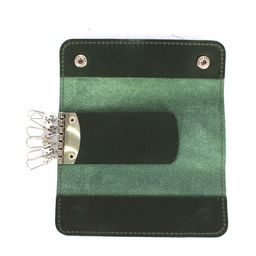 Футляр для ключей Croco-кл-509 (на 6 ключей) натуральная кожа зеленый тем пулл-ап (205) 263974  фото 3