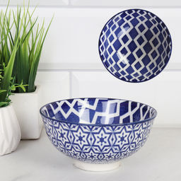 Салатник 12,5x5,5 см / CA350 /уп 120/ керамика - ГалеонТрейд фото 3