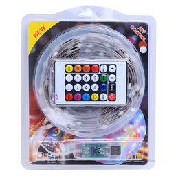 Электрогирлянда светодиодная Роса, 10м, пульт, USB, цветная