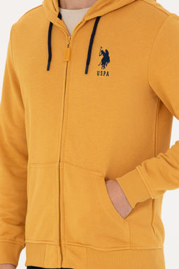 U. S. Polo Assn / Мужской горчичный свитшот - U.s. polo assn фото 19