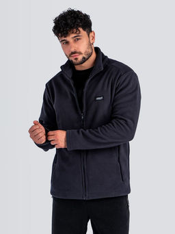 Толстовка флисовая J.54M т.серый