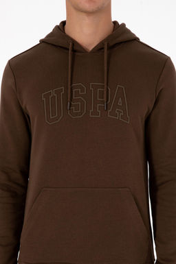 Erkek Kahverengi Basic Sweatshirt Sepette S_rpriz _ndirim - U.s. polo assn фото 6
