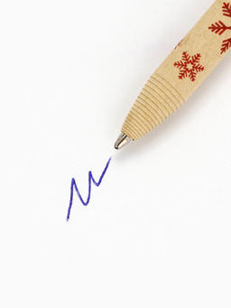 Подарочный набор новогодний, ежедневник, блок бумаги и ручка «Дедушка»