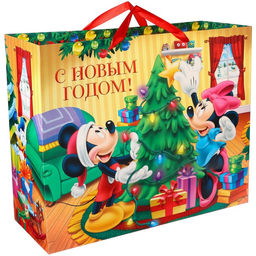 Пакет ламинат горизонтальный С Новым годом!, 49 ? 40 ? 19 см
