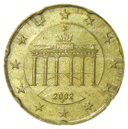 20 евроцентов 2002 года F Германия
