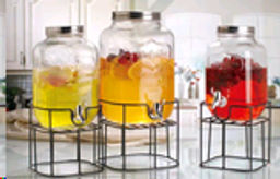 Банка с краном 4 л на подставке / 2000-4000 /уп 8/ Лимонадник - ГалеонТрейд фото 2