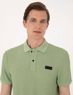 _a_la Ye_ili Slim Fit _rme Dokulu Polo Yaka Ti__rt - Pierre cardin фото 2