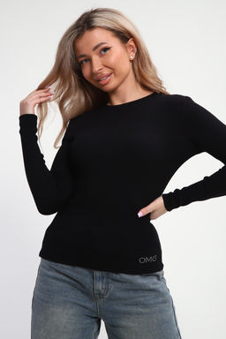 Лонгслив женский облегающий со швом ЛГ-03