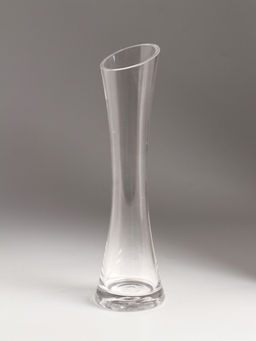 Ваза Николетт, 20?5 см, стекло, прозрачная