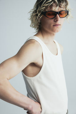 Camiseta sin mangas en canale Slim Fit - H&m фото 4