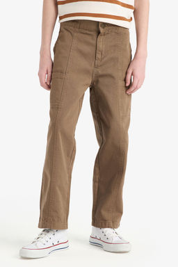 %100 Pamuk Loose Fit Pantolon Erkek _ocuk - Defacto фото 5