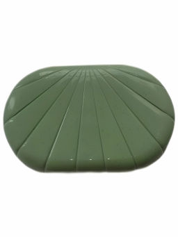 Мыльница дорожная (зеленый мрамор)