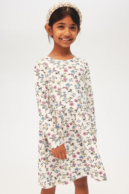 Vestido estampado de algodon - H&m фото 3