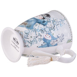 КРУЖКА LEFARD CHRISTMAS 320 МЛ СНЕГОВИК (КОР=36ШТ.)  фото 5