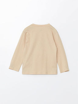 Bal?k?? Yaka Uzun Kollu Erkek Bebek Ti??rt - Waikiki фото 3