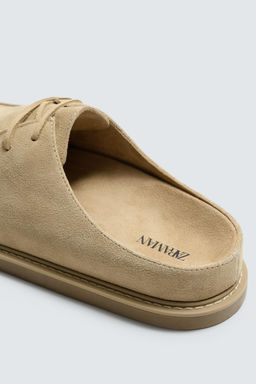 ZUECO PIEL / Beige - Zara фото 6