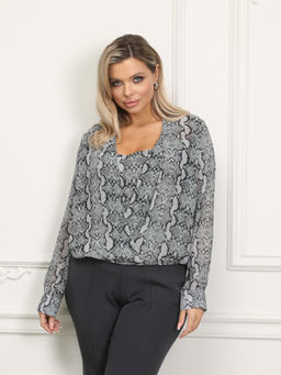 Блузка М5-5668/1 - Wisell фото 10