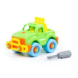 Конструктор-транспорт Джип (22 элемента) (в пакете) - Полесье фото 6