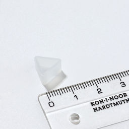 Цена за 25 шт. Молд силиконовый для изготовления серег «Треугольники», пара