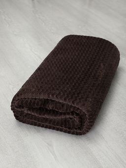 Плед Роял Плюш Шоколад 180х200 - Амавес-текстиль фото 5