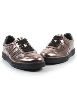 03-B6C-7MS BROWN/BRONZE Кеды женские (натуральная кожа) - Фабричный китай фото 11