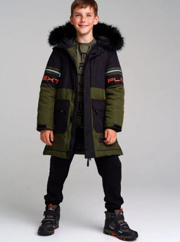 32311239 Пальто с полиуретановым покрытием для мальчиков
